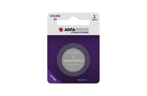 AgfaPhoto CR2450 3V Lithium Battery