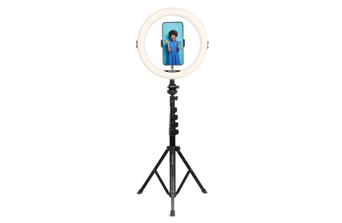 AgfaPhoto Realiview ARL11XL 120 Led Ring Light with Adjustable Tripod AgfaPhoto Realiview ARL11XL 120 Led Ring Light with Adjustable Tripod