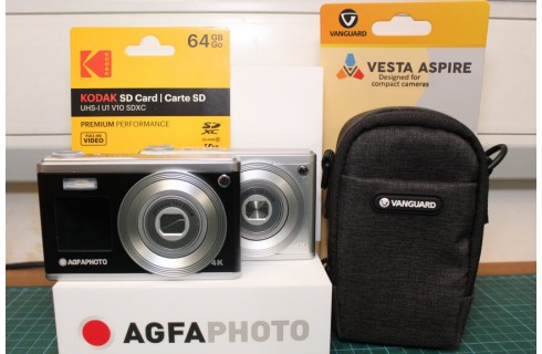 Agfaphoto Realishot DC9200 24MP, 10x Optical Zoom Digital Compact Camera, 64GB Card & Case Agfaphoto Realishot DC9200 24MP, 10x Optical Zoom Digital Compact Camera, 64GB Card & Case