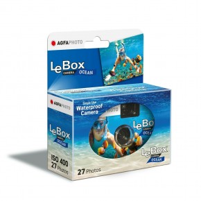 Agfaphoto Lebox Ocean 35mm Colour Waterproof 27exp Single Use Camera