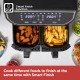 Black+Decker 9L Dual Basket Air fryer - Black Black+Decker 9L Dual Basket Air fryer - Black