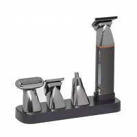 Carmen Titan 4 in 1 Grooming Set - Titanium and Orange