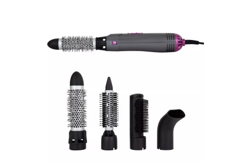 Carmen Neon 4 in 1 Hot Air Styler - Graphite/Pink Carmen Neon 4 in 1 Hot Air Styler - Graphite/Pink