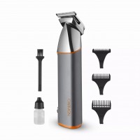 Carmen Titan All in One Cordless Hair Clipper - Titanium and Orange
