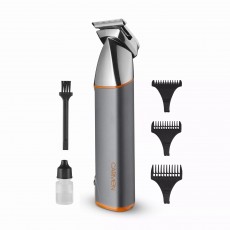 Carmen Titan All in One Cordless Hair Clipper - Titanium and Orange Carmen Titan All in One Cordless Hair Clipper - Titanium and Orange