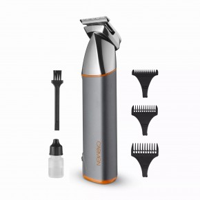 Carmen Titan All in One Cordless Hair Clipper - Titanium and Orange