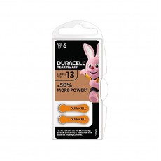 Duracell 1.4v Zinc Air Hearing Aid Battery (6 Pack) Duracell 1.4v Zinc Air Hearing Aid Battery (6 Pack)