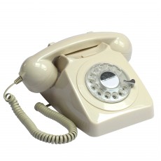 GPO 746 Classic Rotary Dial Home Telephone - Ivory