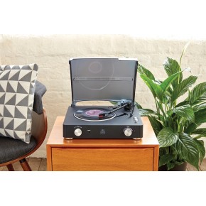 GPO Stylo II Vinyl Stereo Player - Black