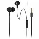 Groov-e Mobile Buds Wired In-Ear Headphones with Remote Mic - Black