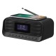 Groov-e Zeus DAB & FM Clock Radio with Wireless Charging & Bluetooth