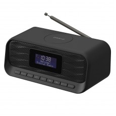 Groov-e Zeus DAB & FM Clock Radio with Wireless Charging & Bluetooth