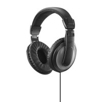 Hama Shell 2 Over-ear Headphones with 3.5mm long cable (2m) - Black
