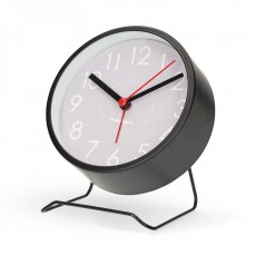 Nedis Analogue Desk Alarm Clock -Black