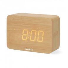 Nedis Digital Wooden Desk Alarm Clock
