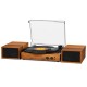 Steepletone Harrow Record Player with Bluetooth