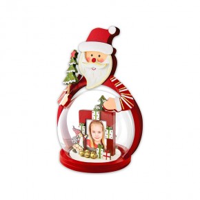 Father Christmas Novelty Dome with 35x45mm Insert