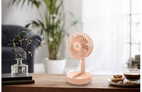 Swan Retro Rechargeable Portable Desk Fan