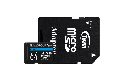 Team Group Elite Micro SDXC UHS-I U3 V30 A1 Memory Card