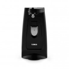 Tower 3 in 1 Can Opener with Knife Sharpener and Bottle Opener - Black Tower 3 in 1 Can Opener with Knife Sharpener and Bottle Opener - Black