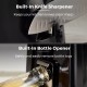 Tower 3 in 1 Can Opener with Knife Sharpener and Bottle Opener - Black Tower 3 in 1 Can Opener with Knife Sharpener and Bottle Opener - Black