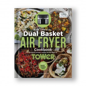Tower Dual Basket Air Fryer 150 Recipe Hardback Cookbook