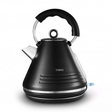 Tower Ash Matte 1.7L Pyramid Kettle - Black Tower Ash Matte 1.7L Pyramid Kettle - Black