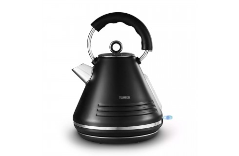 Tower Ash Matte 1.7L Pyramid Kettle - Black Tower Ash Matte 1.7L Pyramid Kettle - Black