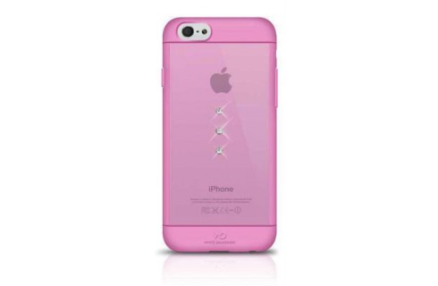 White Diamonds Active Collection Phone Case For Iphone 6 6s With Swarovski Crystals Pink