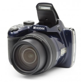 Kodak Pixpro AZ528 16 MP, 52x Optical Astro-Zoom, 3" Screen Digital Bridge Camera, 16GB Card & Case - Blue